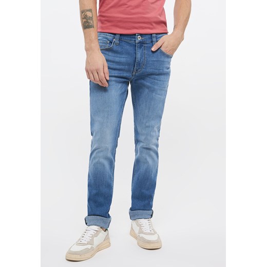 MUSTANG VEGAS MĘSKIE SPODNIE JEANSOWE JEANSY DENIM BLUE 1013706 5000 683 ze sklepu YouNeedit.pl w kategorii Jeansy męskie - zdjęcie 180289283