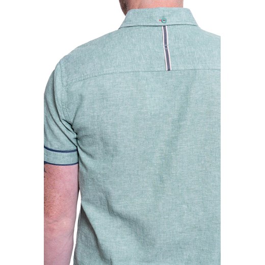 MĘSKA KOSZULA MATERIAŁOWA MUSTANG CHRIS LINEN SHIRT 1009579 6398 Mustang M YouNeedit.pl