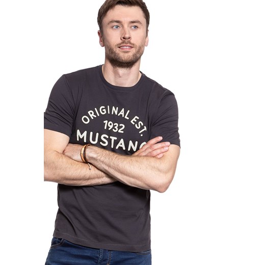 MUSTANG T SHIRT Logo T-Shirt PHANTOM 1007561 4087 Mustang S YouNeedit.pl