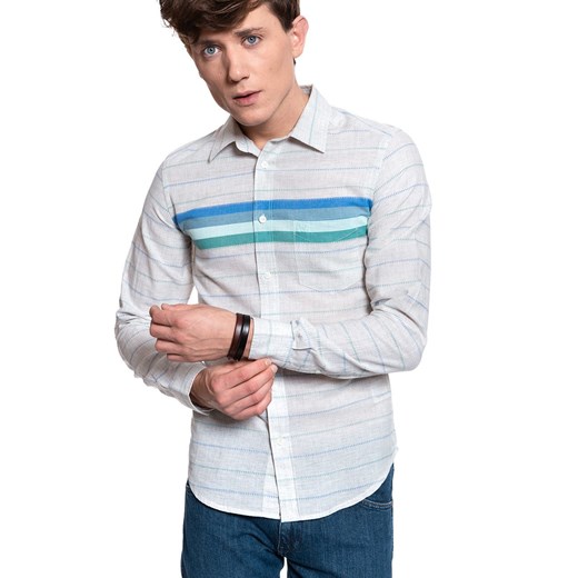 KOSZULA WRANGLER LS 1 PKT SHIRT BEIGE MELANGE W5F11SXA9 112130111 Wrangler M YouNeedit.pl