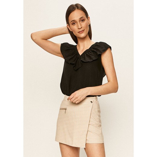 LEE RUFFLE TANK DAMSKA BLUZKA BLACK L46GAB0 ze sklepu YouNeedit.pl w kategorii Bluzki damskie - zdjęcie 180289930