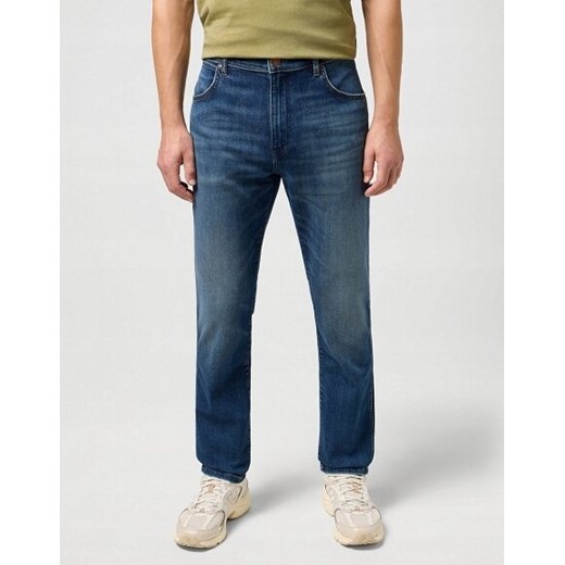 WRANGLER LARSTON MĘSKIE SPODNIE JEANSOWE JEANSY DŻINSY HARE BLUE 112350848 W18S017969 ze sklepu YouNeedit.pl w kategorii Jeansy męskie - zdjęcie 180290282