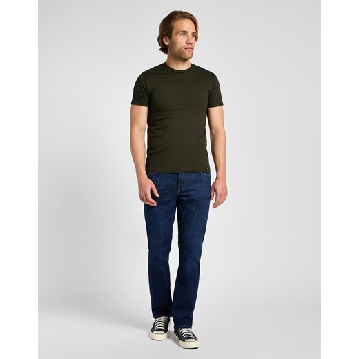 LEE TWIN PACK CREW MĘSKA KOSZULKA T-SHIRT OLIVE NIGHT 112355557 L680016415 Lee S YouNeedit.pl