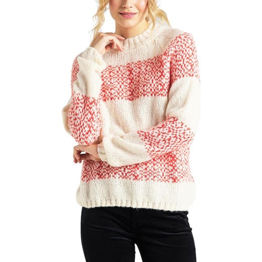 LEE HIGHNCK CHUNKY KNIT RELAXED FIT DAMSKI SWETER KLASYCZNY ECRU L52DOINQ 112112103 ze sklepu YouNeedit.pl w kategorii Swetry damskie - zdjęcie 180290913
