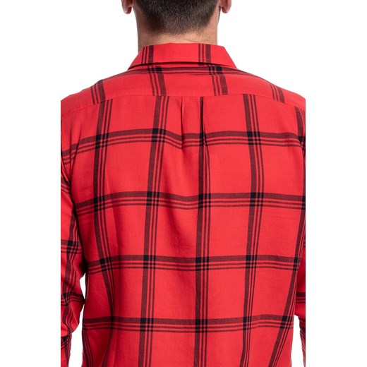 KOSZULA MĘSKA WRANGLER LS 1PKT SHIRT FORMULA RED W5A1ORXWO 112129981 Wrangler M YouNeedit.pl