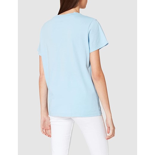 LEE EMBLEM TEE DAMSKI T-SHIRT KOSZULKA Z KRÓTKIM RĘKAWEM SKY BLUE L42GEPLM Lee XS YouNeedit.pl
