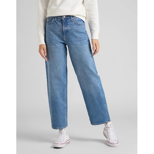 DAMSKIE SPODNIE JEANSOWE LEE Wide Leg LIGHT LUNA L30SLTYX 112106642 ze sklepu YouNeedit.pl w kategorii Jeansy damskie - zdjęcie 180291443