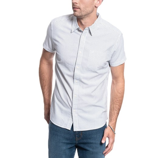 KOSZULA MĘSKA WRANGLER SS 1 PKT SHIRT REAL WHITE W5J1BMXW1 112130166 Wrangler M YouNeedit.pl