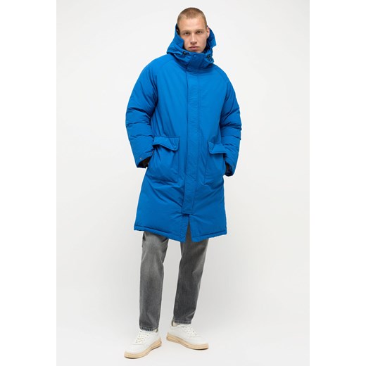 MUSTANG LONG PARKA MĘSKA KURTKA ZIMOWA CIEPŁA NA ZIME SNORKEL BLUE 1014472 5337 ze sklepu YouNeedit.pl w kategorii Kurtki męskie - zdjęcie 180291601