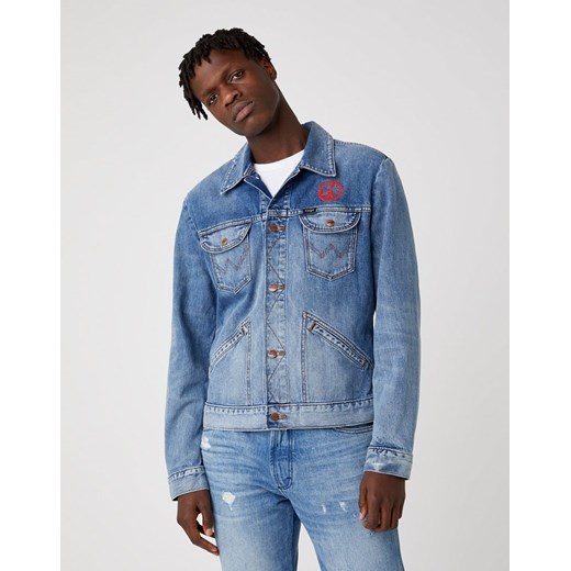 MĘSKA KURTKA JEANSOWA WRANGLER 124WJ THE WRIDER W4MJUG12K 112129139 ze sklepu YouNeedit.pl w kategorii Kurtki męskie - zdjęcie 180291653