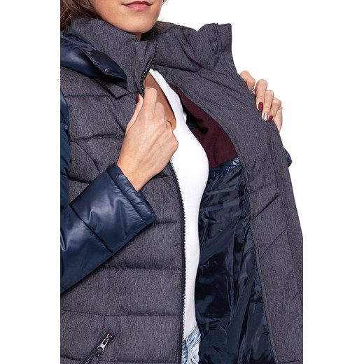 DAMSKA KURTKA ZIMOWA TOM TAILOR MATERIAL MIX JACKET 3521685.00.71 COL. 6012 Tom Tailor L YouNeedit.pl