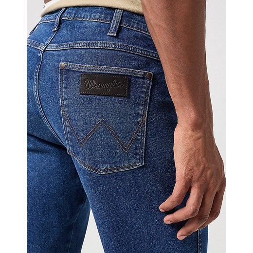 Spodenki męskie Wrangler niebieskie jeansowe