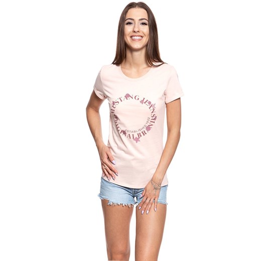 MUSTANG T SHIRT DAMSKI Alexia C Print 1008944 8415 ze sklepu YouNeedit.pl w kategorii Bluzki damskie - zdjęcie 180292094
