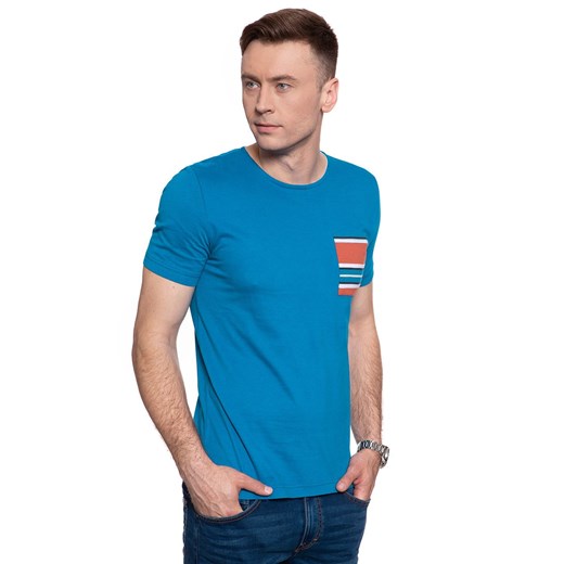 MĘSKI T-SHIRT MUSTANG ALEX C PRINT CP 1009525 5320 ze sklepu YouNeedit.pl w kategorii T-shirty męskie - zdjęcie 180292134