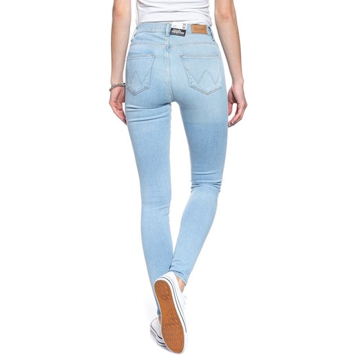 WRANGLER HIGH RISE SKINNY SOFT TIDE W27HUS28A 112128133 Wrangler W25 L32 YouNeedit.pl