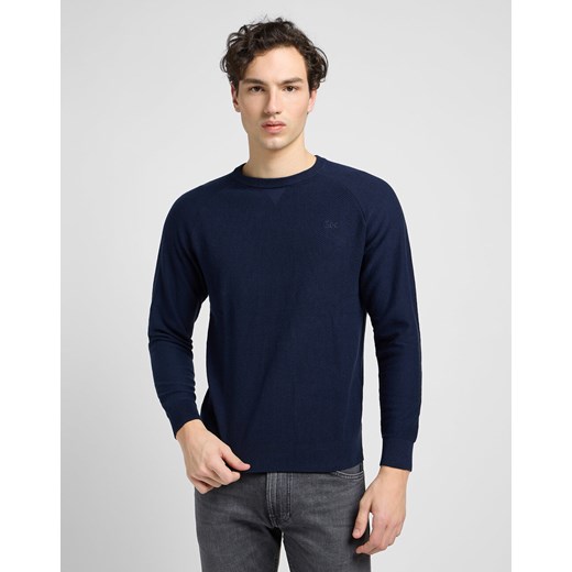 LEE RAGLAN CREW KNIT MĘSKI SWETER SKY BLUE L83PKHHY 112321587 ze sklepu YouNeedit.pl w kategorii Swetry męskie - zdjęcie 180292484