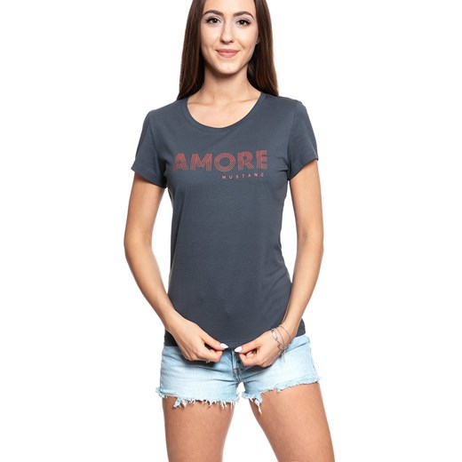 MUSTANG T SHIRT DAMSKI Alexia C Print 1008972 4085 Mustang S YouNeedit.pl