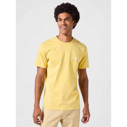 WRANGLER GRAPHIC TEE MĘSKA KOSZULKA T-SHIRT LOGO VARSITY YELLOW 112350430 W751013846 ze sklepu YouNeedit.pl w kategorii T-shirty męskie - zdjęcie 180293511
