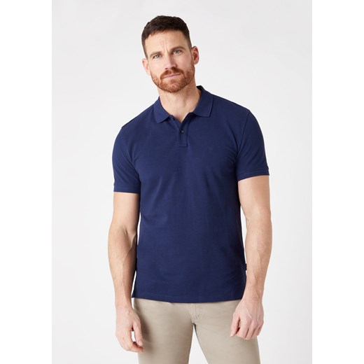 MĘSKIE POLO WRANGLER SS POLO NAVY W7MJK4114 112131940 ze sklepu YouNeedit.pl w kategorii T-shirty męskie - zdjęcie 180293590