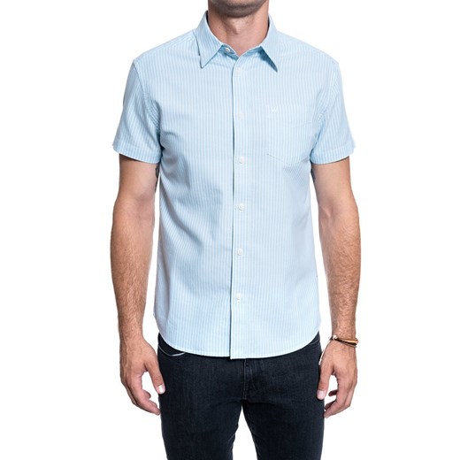 KOSZULA MĘSKA WRANGLER SS 1PKT SHIRT CASHMERE BLUE W5J1BMX2B 112130165 Wrangler M YouNeedit.pl