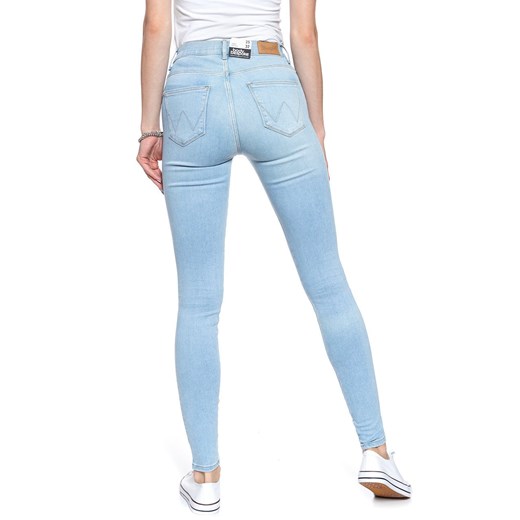 WRANGLER HIGH RISE SKINNY SOFT TIDE W27HUS28A 112128133 Wrangler W26 L32 YouNeedit.pl
