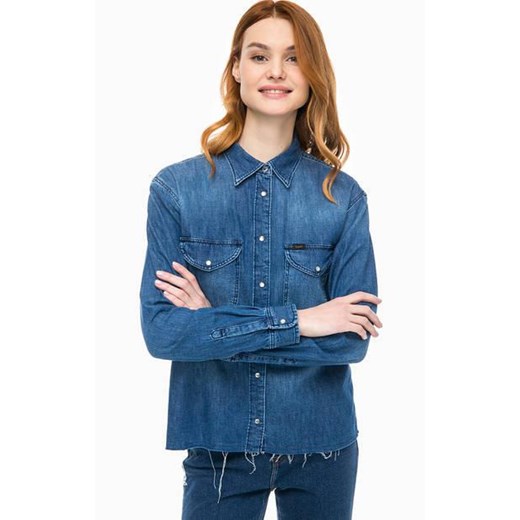 LEE RELAXED BLOUSE BRIGHT MID L45OKXTT 112110319 ze sklepu YouNeedit.pl w kategorii Koszule damskie - zdjęcie 180294271