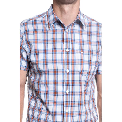 KOSZULA MĘSKA WRANGLER SS 1PKT BDOWN SHIRT WHITE W5J11O989 112130158 Wrangler M YouNeedit.pl