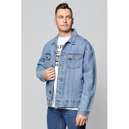 LEE RIDER JACKET SUPER MĘSKA KURTKA JEANSOWA STONEWASH L89ZRDVA 112124041 ze sklepu YouNeedit.pl w kategorii Kurtki męskie - zdjęcie 180294610