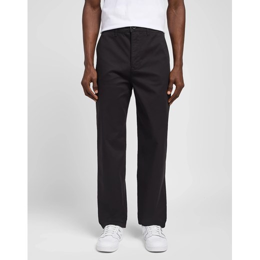 LEE MĘSKIE SPODNIE MATERIAŁOWE LEE RELAXED CHINO BLACK L70XTY01 112145505 ze sklepu YouNeedit.pl w kategorii Jeansy męskie - zdjęcie 180294642