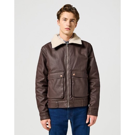 WRANGLER MĘSKA KURTKA ZIMOWA WRANGLER AVIATOR MOLE 112357277 W44M017499 ze sklepu YouNeedit.pl w kategorii Kurtki męskie - zdjęcie 180294670