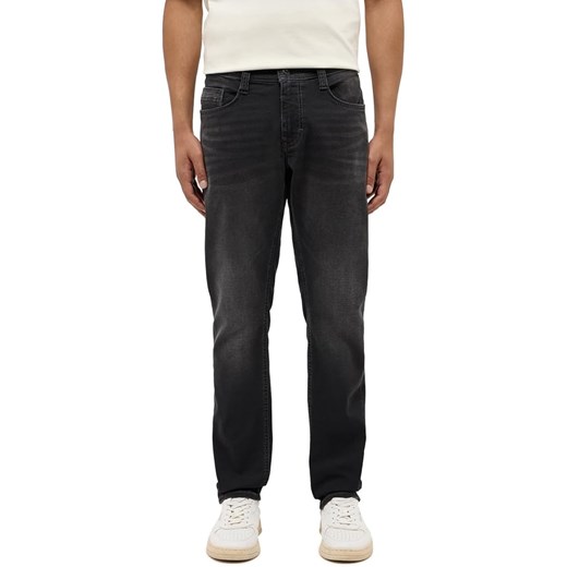 Męskie Spodnie Jeansowe MUSTANG Oregon Slim K Denim Black 1015871 4000 503 ze sklepu YouNeedit.pl w kategorii Jeansy męskie - zdjęcie 180295300