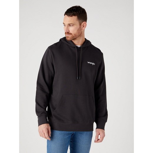 WRANGLER LOGO HOODIE MĘSKA BLUZA Z KAPTUREM FADED W673HAXV6 112329266 ze sklepu YouNeedit.pl w kategorii Bluzy męskie - zdjęcie 180295361