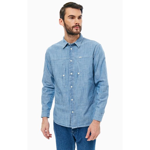 LEE SEASONAL WORKER SHIRT MĘSKA KOSZULA MATERIAŁOWA WORKWEAR BLUE L67YXQKR 112116975 ze sklepu YouNeedit.pl w kategorii Koszule męskie - zdjęcie 180295510