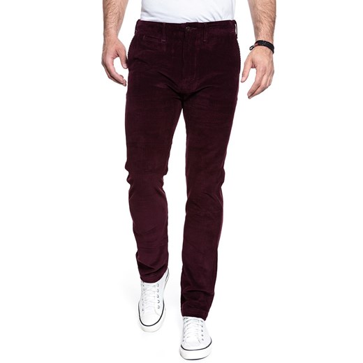 LEVI’S 502 REGULAR TAPER MĘSKIE SPODNIE SZTRUKSOWE SZTRUKS RED 521630010 W28 L32 YouNeedit.pl