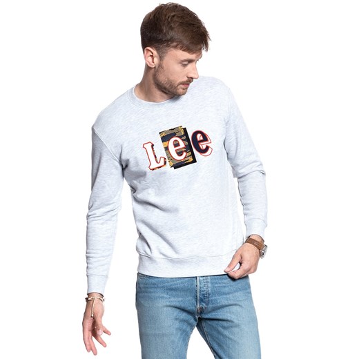 LEE BLUZA SEASONAL CAMO SWS SHARP GREY MELE L80ASP03 112121282 Lee M YouNeedit.pl
