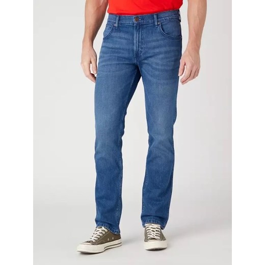WRANGLER GREENSBORO MĘSKIE SPODNIE JEANSOWE JEANSY ARIES BLUE W15QAG42A 112329011 ze sklepu YouNeedit.pl w kategorii Jeansy męskie - zdjęcie 180295891