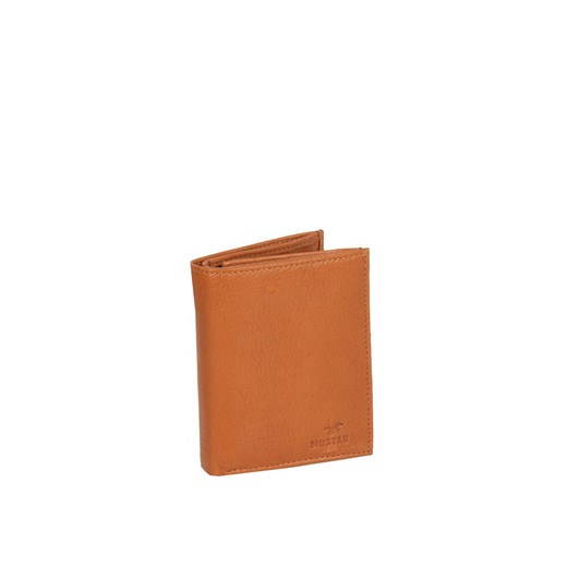 MUSTANG Livorno Wallet Tall Model UNIWERSALNY SKÓRZANY PORTFEL PREMIUM POJEMNY NA KARTY SKÓRA COGNAC 06.103231 ze sklepu YouNeedit.pl w kategorii Portfele męskie - zdjęcie 180296174