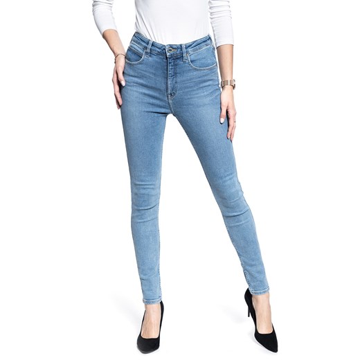 SPODNIE DAMSKIE LEE SCARLETT ULTRA HIGH BRIGHTON ROCK L30LMXBC 112106502 ze sklepu YouNeedit.pl w kategorii Jeansy damskie - zdjęcie 180296241