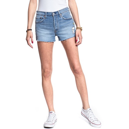 LEVI’S 501 DAMSKIE SPODENKI JEANSOWE SZORTY DŻINSOWE BLUE 323170125 ze sklepu YouNeedit.pl w kategorii Szorty - zdjęcie 180296272