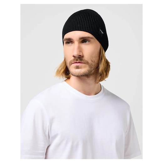 WRANGLER MĘSKA CZAPKA ZIMOWA EASY BEANIE BLACK 112356866 W0M8011936 ze sklepu YouNeedit.pl w kategorii Czapki zimowe męskie - zdjęcie 180296403