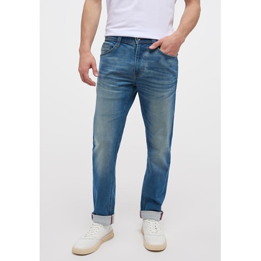 MUSTANG OREGON SLIM MĘSKIE SPODNIE JEANSOWE DENIM BLUE 1014374 5000 322 ze sklepu YouNeedit.pl w kategorii Jeansy męskie - zdjęcie 180296634