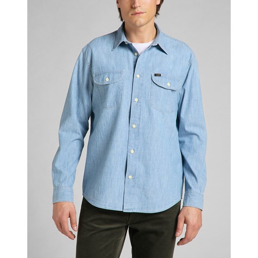 LEE WORKER SHIRT MĘSKA KOSZULA JEANSOWA VINTAGE INDIGO L68HNSSR 112140621 ze sklepu YouNeedit.pl w kategorii Koszule męskie - zdjęcie 180296642