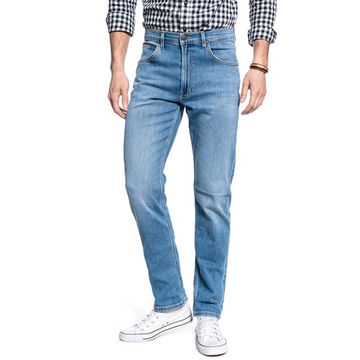LEE BROOKLYN STRAIGHT MĘSKIE SPODNIE JEANSOWE LIGHT RAY L452NOTX 112110166 ze sklepu YouNeedit.pl w kategorii Jeansy męskie - zdjęcie 180296781