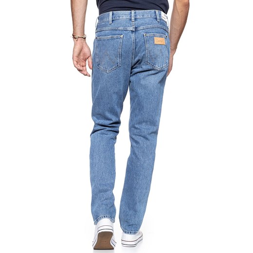 SPODNIE MĘSKIE WRANGLER SLIDER STONE BLUE W18RER255 112127367 Wrangler W30 L32 YouNeedit.pl
