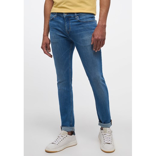MUSTANG ATLANTA SUPER SKINNY MĘSKIE SPODNIE JEANSOWE JEANSY DENIM BLUE 1013679 5000 582 ze sklepu YouNeedit.pl w kategorii Jeansy męskie - zdjęcie 180297252