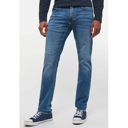 MUSTANG OREGON TAPERED MĘSKIE SPODNIE JEANSOWE JEANSY DENIM BLUE 1013435 5000 582 ze sklepu YouNeedit.pl w kategorii Jeansy męskie - zdjęcie 180297574