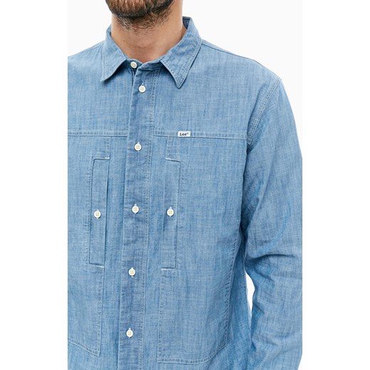 Koszula męska Lee z długim rękawem z klasycznym kołnierzykiem 