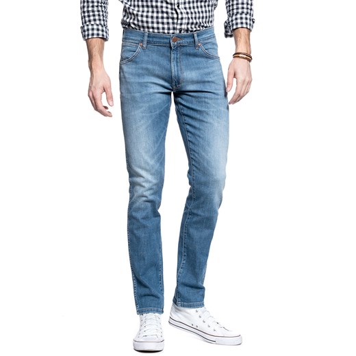 WRANGLER SPODNIE MĘSKIE LARSTON DE-LITE BLUE W18SQ148R 112127589 ze sklepu YouNeedit.pl w kategorii Jeansy męskie - zdjęcie 180297670