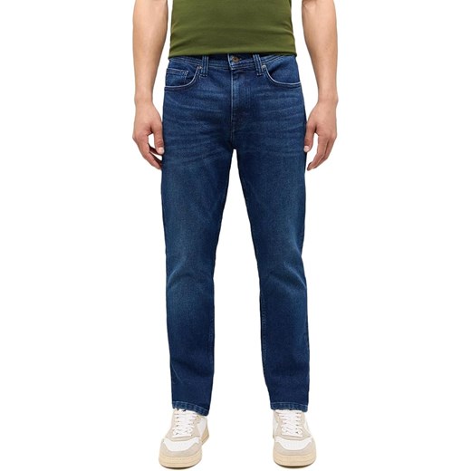 Męskie Spodnie Jeansowe MUSTANG Orlando Slim Denim Blue 1015500 5000 883 ze sklepu YouNeedit.pl w kategorii Jeansy męskie - zdjęcie 180297844