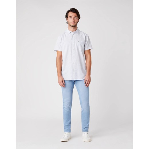 KOSZULA MĘSKA WRANGLER SS 1PKT SHIRT CERULEAN BLUE W5J6OFXVT 112130188 Wrangler M YouNeedit.pl